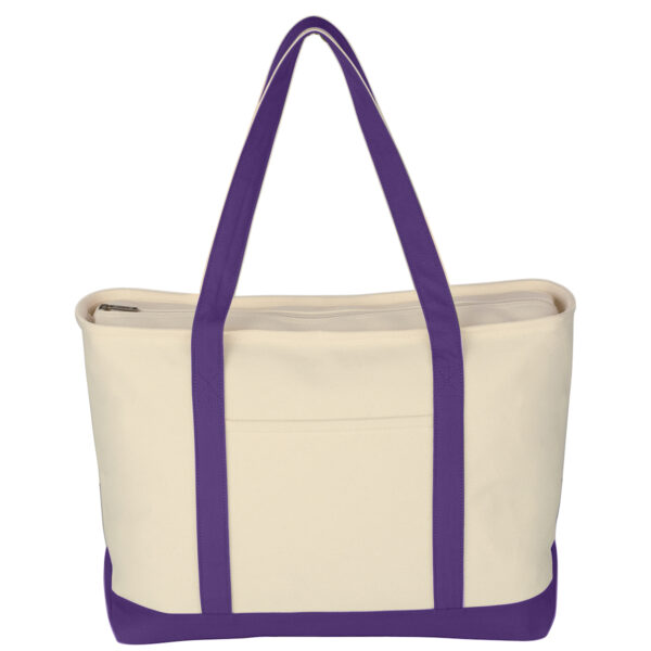 Large Starboard Cotton Canvas Tote Bag - Image 6