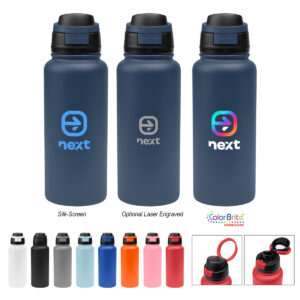 32 Oz. Pop Sip Recycled Stainless Steel Bottle