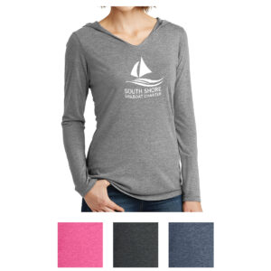 District Made® Ladies' Perfect Tri® Long Sleeve Hoodie