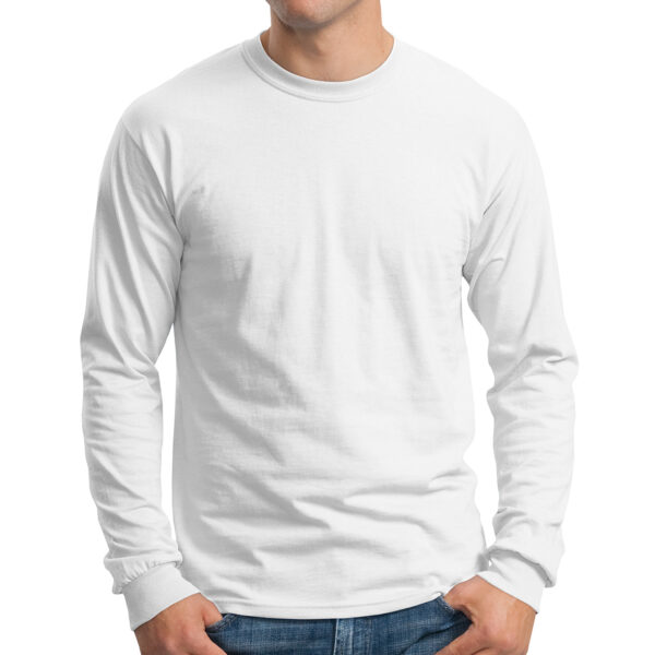 Gildan® Adult Ultra Cotton® Long Sleeve T-Shirt - Image 4