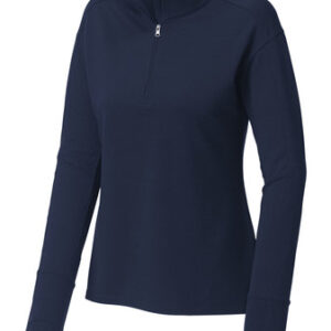 Sport-Tek ® Ladies Sport-Wick ® Flex Fleece 1/4-Zip