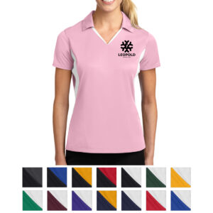 Sport-Tek® Ladies Side Blocked Micropique Sport-Wick® Polo