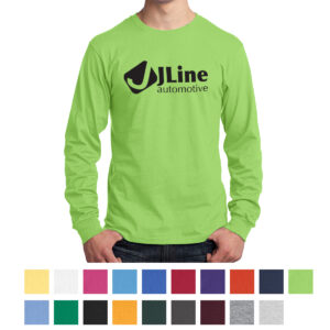 Port & Company® Long Sleeve Core Cotton T-Shirt
