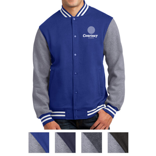 Sport-Tek® Fleece Letterman Jacket