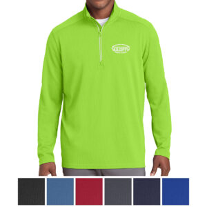 Sport-Tek® Sport-Wick® Textured 1/4-Zip Pullover