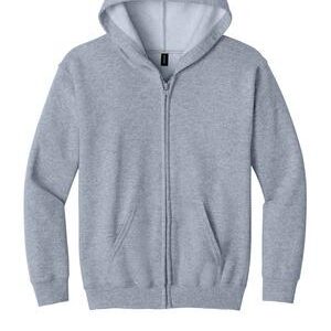 Gildan® Youth Heavy Blend™ Full-Zip Hooded Sweatshirt