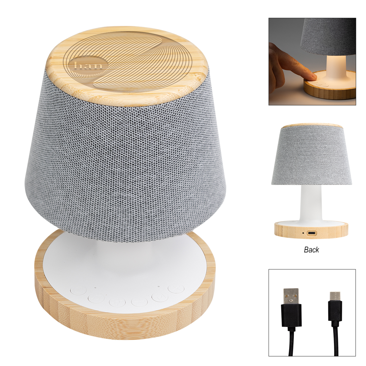 Mini Lamp With Speaker & Sound Machine