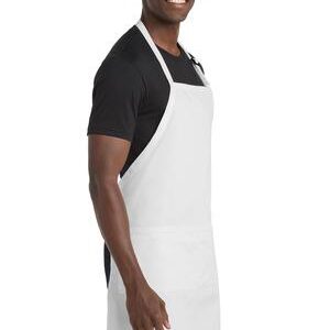 Port Authority® Easy Care Extra Long Bib Apron with Stain Release