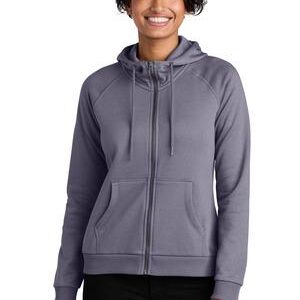 Allmade® Women’s Organic CVC Fleece Full-Zip Hoodie