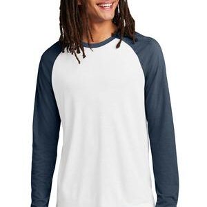 Allmade® Unisex Tri-Blend Long Sleeve Colorblock Raglan