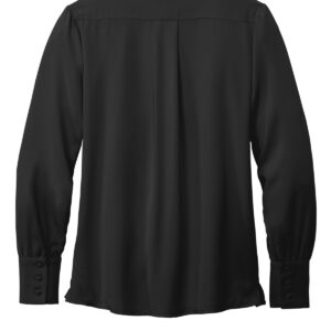 Brooks Brothers® Women’s Open-Neck Satin Blouse