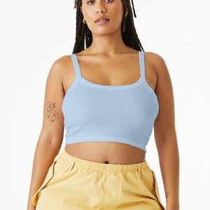 BELLA + CANVAS - Women's Micro Rib Spaghetti Strap Tank