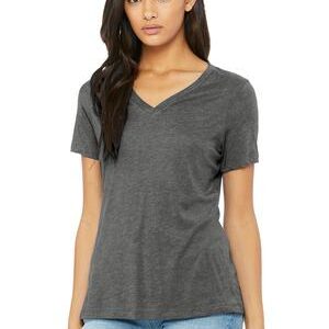 BELLA+CANVAS® Women’s Relaxed Triblend V-Neck Tee