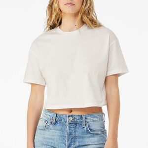 Bella + Canvas Ladies' Jersey Cropped T-Shirt