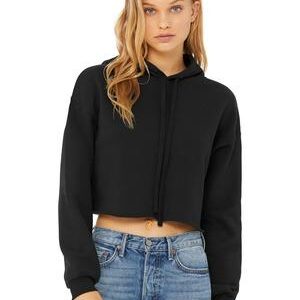 Bella + Canvas Ladies' Cropped Fleece Hoodie