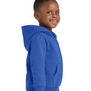 Port & Company® Toddler Core Fleece Full-Zip Hooded Sweatshirt