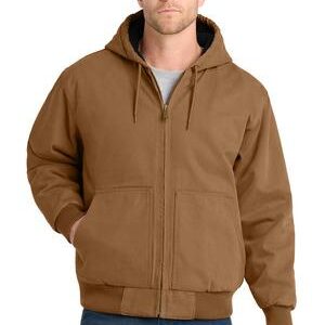 CornerStone® Washed Duck Cloth Insulated Hooded Work Jacket