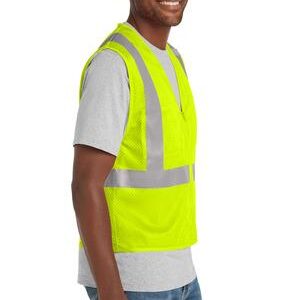 CornerStone ANSI 107 Class 2 Mesh Zippered Vest