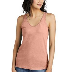 District® Women’s Perfect Blend® CVC V-Neck Tank
