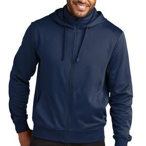 Port Authority Smooth Fleece Hooded Jacket