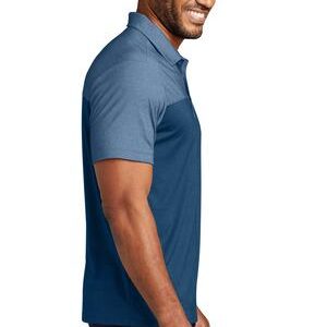 Port Authority® Fine Pique Blend Blocked Polo