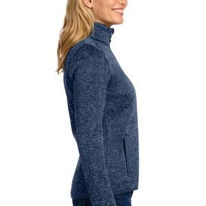 Port Authority® Ladies Sweater Fleece Jacket