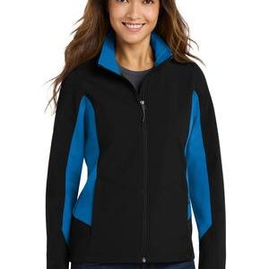 Port Authority® Ladies Core Colorblock Soft Shell Jacket