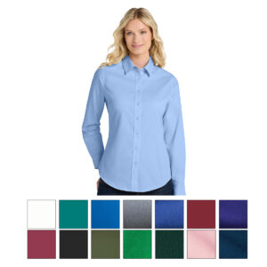 Sport-Tek® Women's Sport-Wick® Stretch Contrast 1/4-Zip Pullover