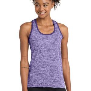 Sport-Tek® Ladies PosiCharge® Electric Heather Racerback Tank