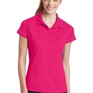 Sport-Tek® Ladies Contrast Stitch Micropique Sport-Wick® Polo