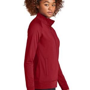 Sport-Tek Women's Sport-Wick Stretch Full-Zip Cadet Jacket