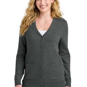 Port Authority® Women’s Easy Care Button-Up Cardigan Sweater