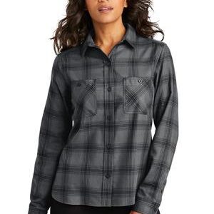 Port Authority® Ladies Plaid Flannel Shirt