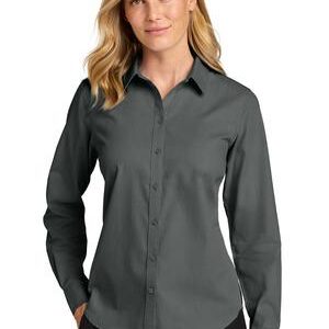 Port Authority® Long Sleeve Nailhead Easy Care Shirt