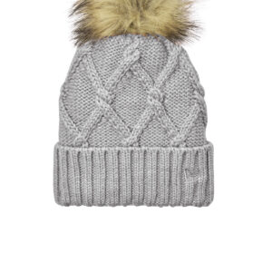New Era Faux Fur Pom Beanie