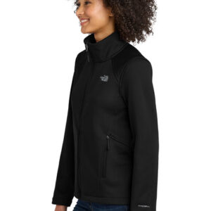 The North Face Ladies Chest Logo Ridgewall Soft Shell Jacket