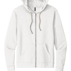 Next Level Unisex Full-Zip Hooded Sweatshirt
