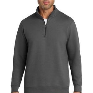 Port & Company Fan Favorite™ Fleece 1/4-Zip Pullover Sweatshirt