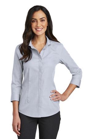 Red House® Ladies 3/4-Sleeve Nailhead Non-Iron Shirt