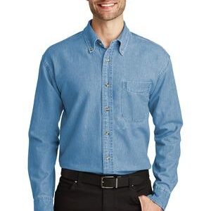 Port Authority® Long Sleeve Denim Shirt
