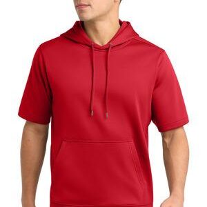 Sport-Tek ® Sport-Wick ® Fleece Short Sleeve Hooded Pullover