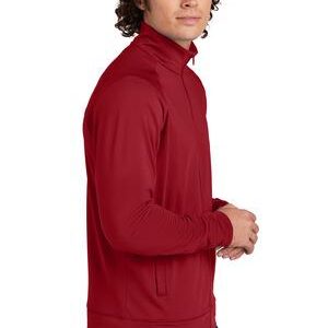 Sport-Tek Sport-Wick Stretch Full-Zip Cadet Jacket