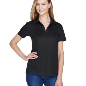 Devon & Jones CrownLux Performance™ Ladies' Plaited Polo