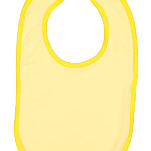 Rabbit Skins - Infant Contrast Trim Premium Jersey Bib